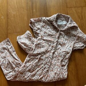 Acacia Kids long jumper in light brown Batik